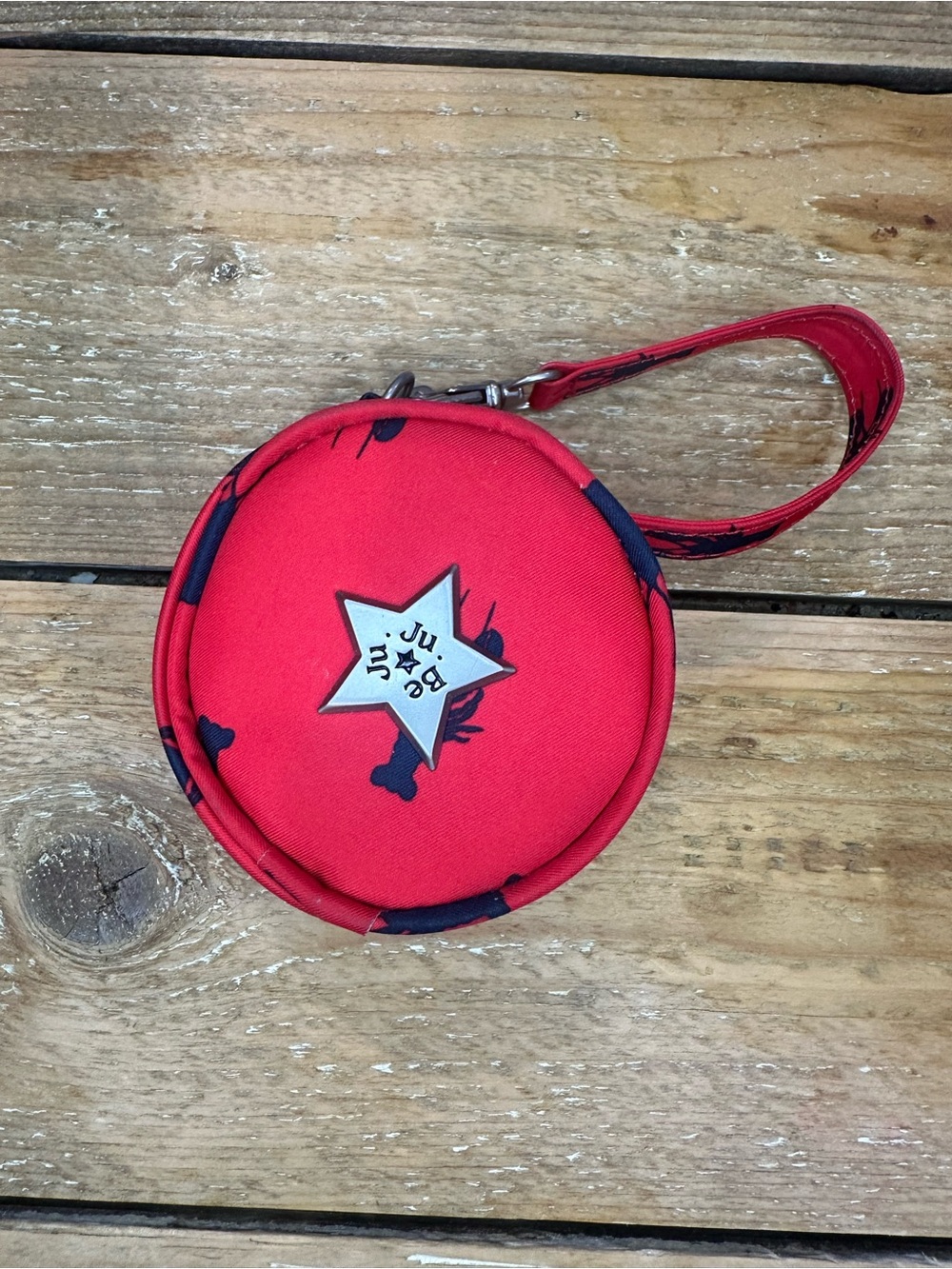 Ju-Ju-Be Red with Navy Lobster Printed Carrying Case